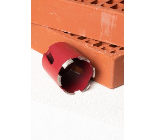 Коронка алмазная для дрелей с микроударом (верхнее пылеудаление) DCH-72MHS Micro Hit Laser M16 Professional  dch-72-mhs-m16  EKF