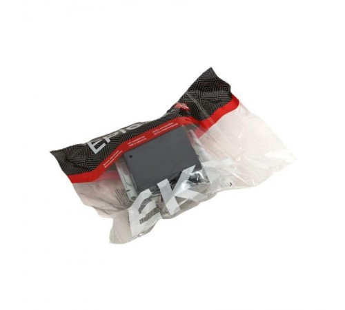 Механизм выключателя, одноклавишный, кнопочный, графит Эпика  UP1-SWG-13 EKF