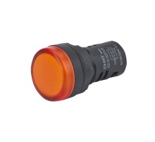 Индикатор ND16-22DS/2C оранжевый, компактный, встр. резистор, IP65 АС/DC24В (R)  828117  CHINT