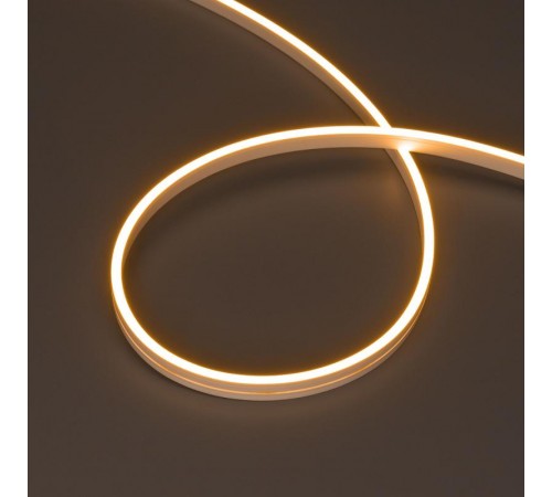 Светодиодная лента герметичная MOONLIGHT-SIDE-A168-4x10mm 24V Warm2300 (7.2 W/m, IP65, 5m, wire x2) (Arlight, Вывод кабеля прямой)  040991  Arlight