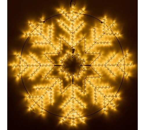 Фигура ARD-SNOWFLAKE-M8-950x950-540LED Warm (230V, 33W) (Ardecoled, IP65)  034255  Arlight