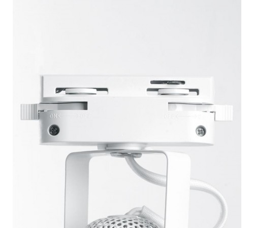 Светильник трековый под лампу GU10, белый AL190  41589  Feron