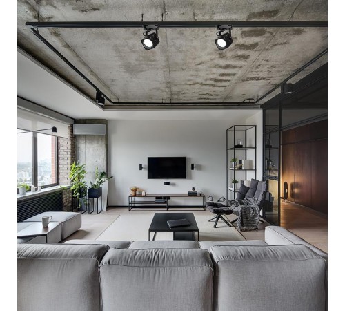 Светильник трековый под лампу GU10, белый AL190  41589  Feron