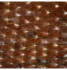 Гирлянда Сеть 2х1,5м, свечение с динамикой, прозрачный ПВХ, 288 LED, 230 В, цвет: Белый  215-045  NEON-NIGHT