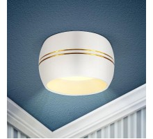 Светильник встраиваемый точечный алюминиевый MR16, KL81 WH/GD белый/хром (40/960)  Б0049010  ЭРА