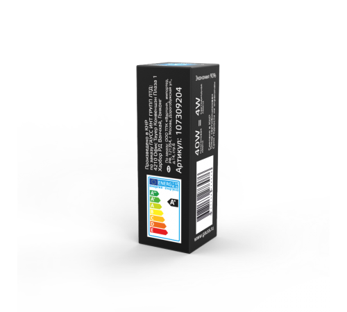 Лампа светодиодная LED 4Вт G9 AC185-265В 4100К керамика  107309204  Gauss