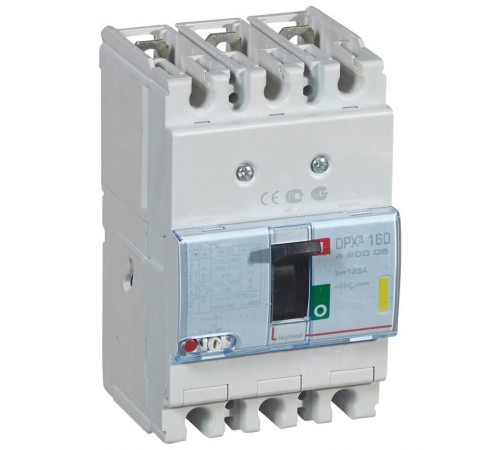 Авт.выкл. силовой DPX 160 3P 125А 16kA 4  420006  Legrand