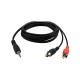 Шнур Стерео 3,5 мм - 2 RCA, длина 1,5 метра  17-4202  REXANT
