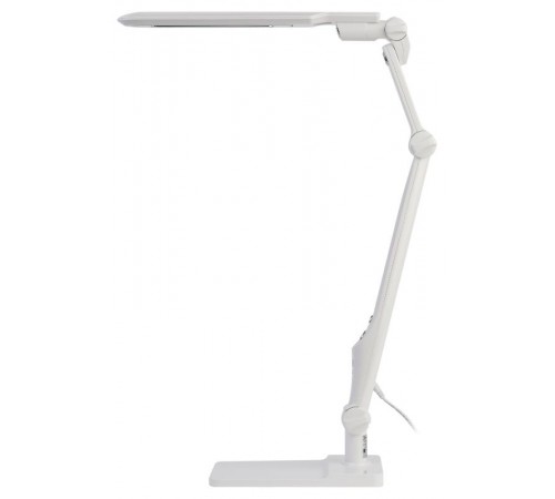 Светильник настольный NLED-497-12W-W светодиодный на струбцине и с основанием белый  Б0052770  ЭРА