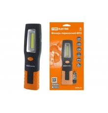 Фонарь переносной светодиодный ФП2, 5 Вт, 240 лм, Li-Ion 3,7 В 1,3 A*ч, USB, магн  SQ0350-0050  TDM