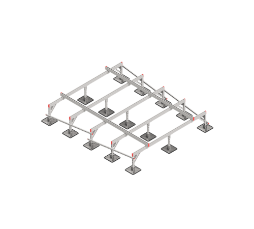 Опорная конструкция для установки оборудования TECHNORAPTOR STEELFOOT 2500х3000 тип 3  KM-TR-STF-SSEI-2500-3000-3  КМ - профиль