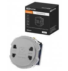 Розетка для бритвы платина, "Байкал"   SQ1819-0349  TDM