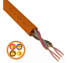 Кабель огнестойкий REXANT КПСнг(А)-FRHF 2x2x0,75 мм, бухта 200 м 01-4924  REXANT