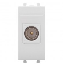 Розетка ТВ оконечная "Белое облако" "Avanti", 1 мод  4400501  DKC