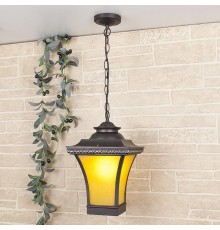 Светильник садово-парковый GLXT-1408H Libra H венге подвесной  a031912  Elektrostandard