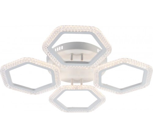 Светильник потолочный светодиодный  Nancy 6111-104 80 Вт LED 2800К - 6200К модерн с пультом  Б0060846  Rivoli