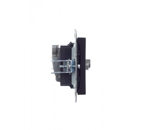 BRITE Розетка двойная TV+SAT РТВ/РСп12-БрЧ черный   BR-AF20-O-K02  IEK