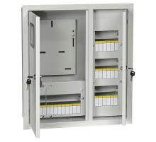 Корпус металлический ЩУРв-3/30зо-1 36 УХЛ3 (ВхШхГ) 505x455x170мм IP31 TITAN  MKM35-V-30-31-1-ZO  IEK