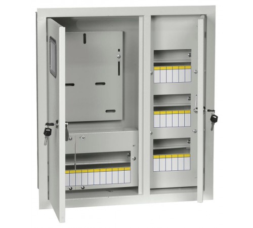 Корпус металлический ЩУРв-3/30зо-1 36 УХЛ3 (ВхШхГ) 505x455x170мм IP31 TITAN  MKM35-V-30-31-1-ZO  IEK