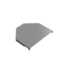 Крышка переходника центрального 50-150 мм "ПЛЮС" HD  KPDplus50-150-C HD   КМ-профиль