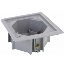 Simon Connect Монтажная коробка под влагостойкую основу, установка в фальшпол, цвет серый  KGE170TF-23  Simon