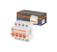 Выключатель нагрузки модульный (мини-рубильник) ВН-32 4P 63A Home Use  SQ0211-0137  TDM