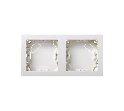 Simon 73 Рамка горизонтальная, 2 поста, 75*146мм, S73 Loft, белый  73620-60  Simon