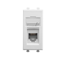 Телефонная розетка "Белое облако" Avanti RJ-12, 1 мод  4400311  DKC