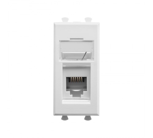 Телефонная розетка "Белое облако" Avanti RJ-12, 1 мод  4400311  DKC