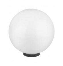 Светильник садово-парковый НТУ 03-100-400 шар d=400 мм IP54 (опал ПММА, основание плоское ПК 145, Е27) SQ0330-0623  TDM