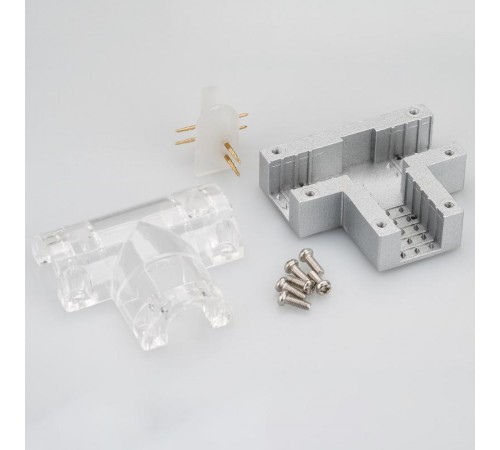 Соединитель тройной ARL-CLEAR-U15-2x90 (26x15mm)  022703  Arlight