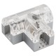 Соединитель тройной ARL-CLEAR-U15-2x90 (26x15mm)  022703  Arlight
