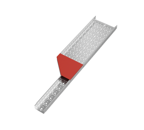 Крышка переходника левого 150-400 мм "ПЛЮС" HD  KPDplus150-400-L HD   КМ-профиль