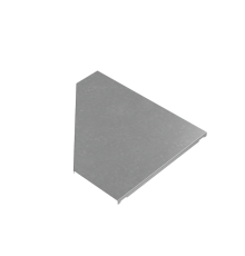 Крышка переходника левого 150-400 мм "ПЛЮС" HD  KPDplus150-400-L HD   КМ-профиль