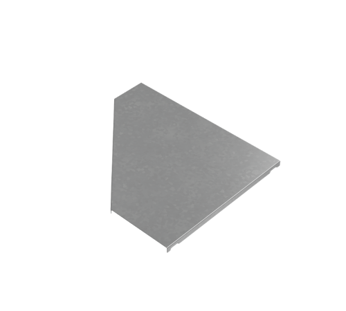 Крышка переходника левого 150-400 мм "ПЛЮС" HD  KPDplus150-400-L HD   КМ-профиль