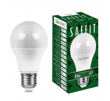 Лампа светодиодная, 35W 230V E27 2700K A70, SBA7035  55197  SAFFIT
