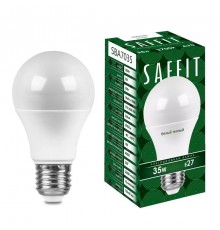 Лампа светодиодная, 35W 230V E27 2700K A70, SBA7035  55197  SAFFIT