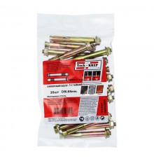 Анкерный болт с гайкой 8х65 (20 шт) - пакет ( 0,457 кг)  124343  Tech-KREP