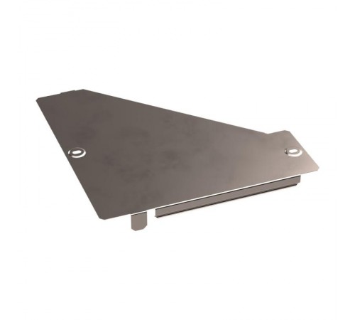 Крышка переходника правого Стандарт INOX (AISI 409) 300х100  PR16.5906  Промрукав