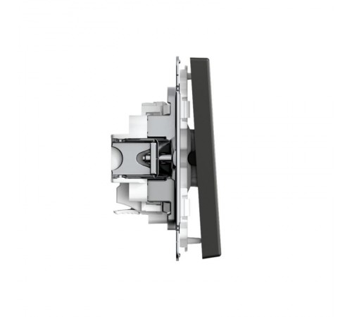 ArtGallery Базальт Выключатель 1-клавишный , 10АХ, механизм, быстрозажим. клем.  GAL001411S  SE