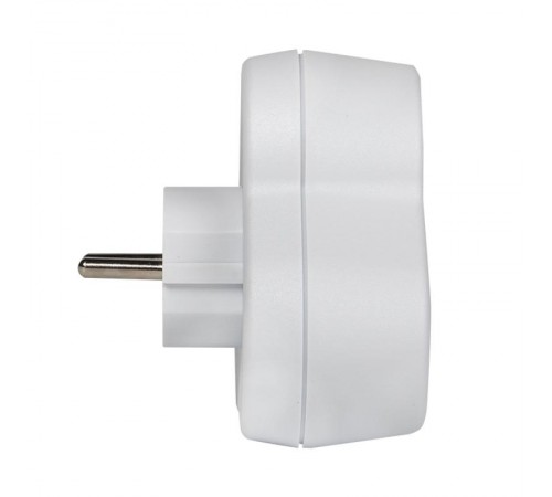 Тройник 3 гн. с/з круглый бел. 16А 250В EKF PROxima  ATK16-3  EKF