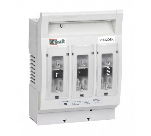 ПВР горизонтальный 400А 3ф отключение_1НО+1НЗ_ПВР-102  21427DEK DEKraft
