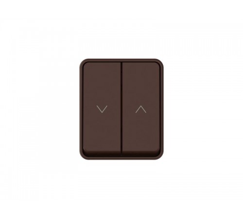 AtlasDesign Profi54 Коричневый Выключатель 2-клавишный для жалюзи, 2хсх.4  ATN546019  SE