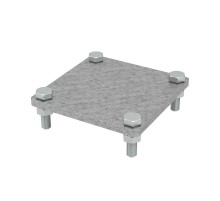 Соединитель полоса - полоса 100х100 мм  NG3106R  DKC