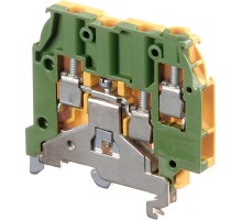 Клемма M4/6.3A.P винт 4мм.кв. Земля  1SNA195637R1200  TE