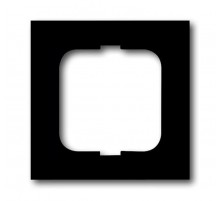 Рамка 1-постовая, серия, серия solo/future, цвет чёрный бархат  1754-0-4532   2CKA001754A4532  ABB