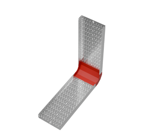 Угол внутр. верт. 90 гр. 100х500 мм "ПЛЮС" HD  NLplus90-100-500 HD   КМ-профиль