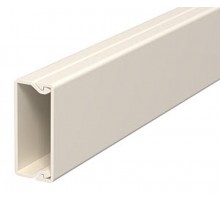 Мини-канал WDK с крышкой 15x40x2000 мм (высота борта 18 мм, крышка 40 мм) ПВХ кремовый RAL 9001  6025161  OBO Bettermann