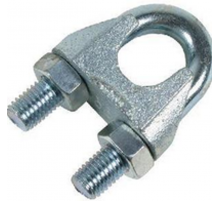 Зажим для стального троса M3  CM624003  DKC