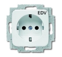 Розетка SCHUKO 16А 250В с маркировкой EDV, серия Reflex SI, цвет альпийский белый  2011-0-6206   2CKA002011A6206  ABB